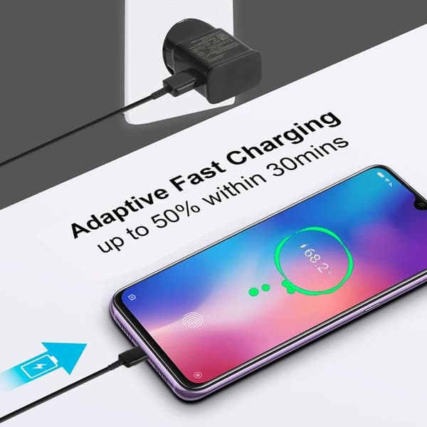 4-pakning 5V-2A USB-strømadapteruttak Universell hurtiglader