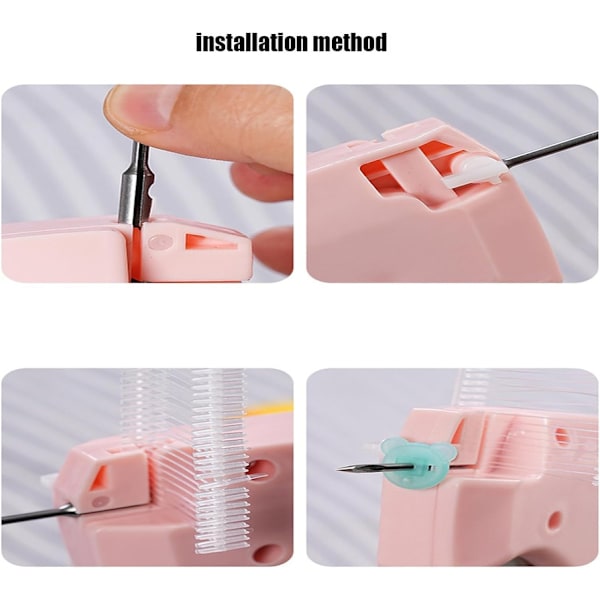 Mikro-ompelupistooli vaatteille - Nopea korjaaja & Kannettava ompelukone - Täydellinen välittömiin vaatekorjauksiin Suomessa Gun x buckle 100 x glue needle 1100