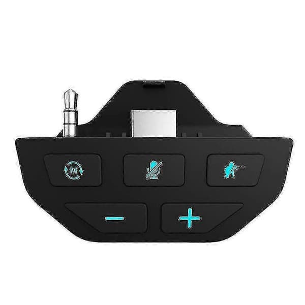 Stereo hodetelefonadapter for Xbox One-kontroller, mikrofon hodetelefonkonverter