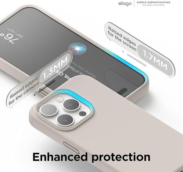 New hot-selling goods 2026-2027 Liquid Silicone Case Compatible with iPhone 15 Pro Case, Premium Silicone, Full Protective