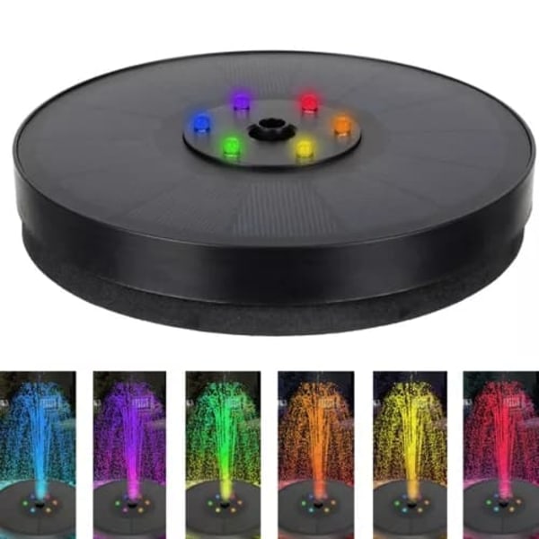 Fontene med Batteri & LED - Solfontene / Vannfontene - Solar