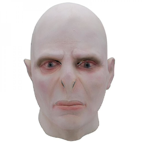 Harry Potter Lord Voldemort Cosplay Mask Face Cover Hodeplagg