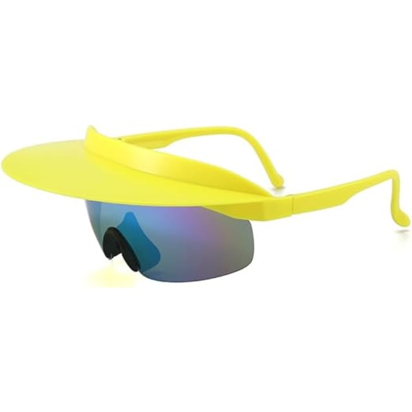 Ellipse Hatt Solbriller Trendy Solbriller UV400 Solbriller UV-blokkerende Menn Kvinner Klassisk Trendy D
