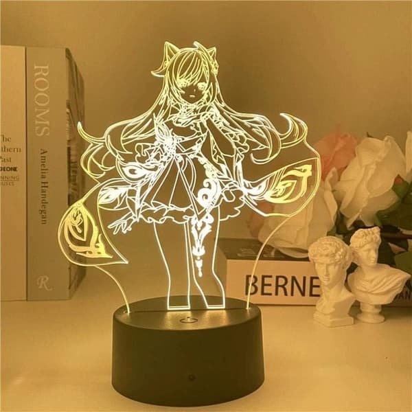 Spil Genshin Impact Keqing lampe Natlys Illusionslys 3