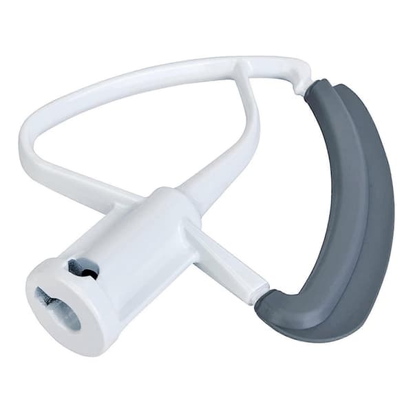 Flex Edge Piskeris til KitchenAid Mixer 4.5-5 QT Tilt-Head Stand Mixer Tilbehør, Mixer Paddle Tilbehør White