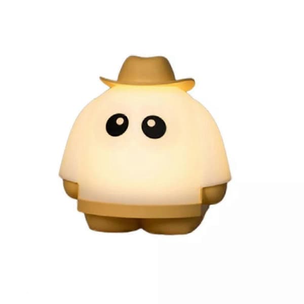 My Ghost Lamp, Surprise Ghost Night Light, Kalbooz Ghost Night Lamp Orange Hat