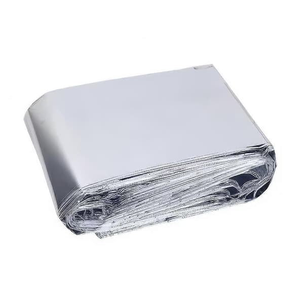 Utomhus nödfilt XL, 160x210 cm, silver/silver