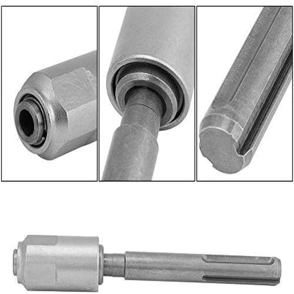 SDS Max - SDS Plus -adapter Poranteräistukka 40 Kromiteräsmuunnin