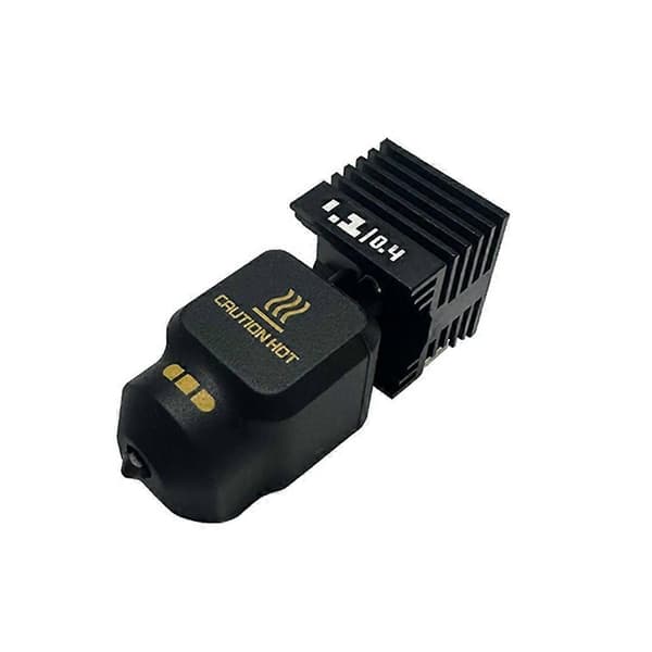 3-sæt 0,2+0,4+0,6 mm Hotend-sæt til Bambu Lab X2D Dyse Hærdet Stål Hotend Ekstrudersæt til Bambu X2D Combo Printer