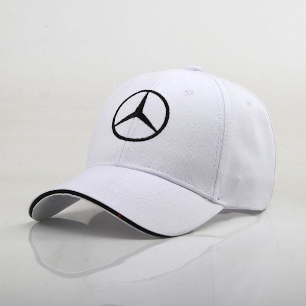 Benz original baseballcaps, unisex, hvit
