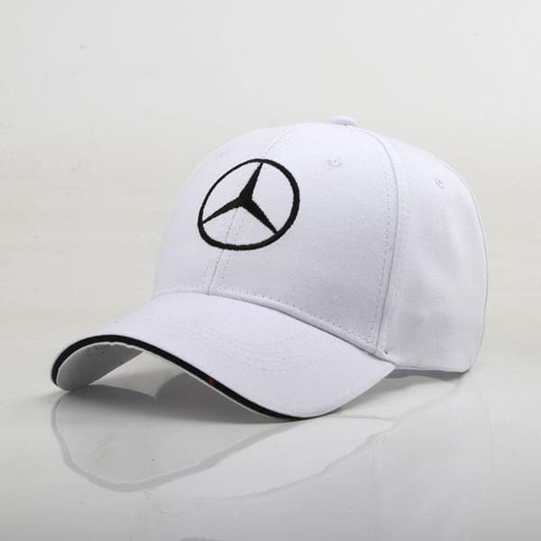 Benz original baseballkasket, unisex, hvid