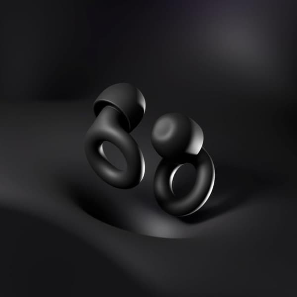 Quiet 2 Earplugs – Super Comfortable Reusable Noise Reducing Earplugs for Sleep, Deep Focus, Travel, Noise Sensitivity
