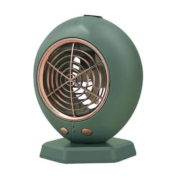 Mini USB-opladning Aircondition Ventilator Stor Vind Luftcirkulationsventilator Miniventilator