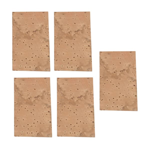10 stk. halskorkplader til klarinet sax instrumentdele 45x25x1mm
