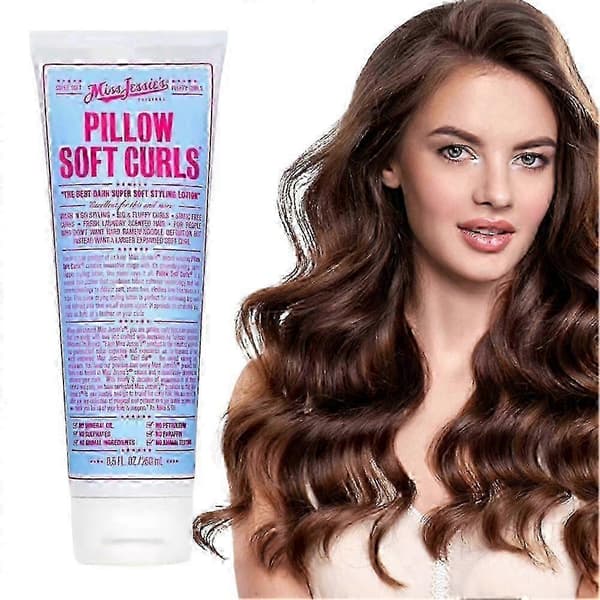 1-3X Cujmh Soft Curl Lotion 250ml Hårstyling Återfuktande Lockdefinierande Kräm för Kvinnor 2PCS