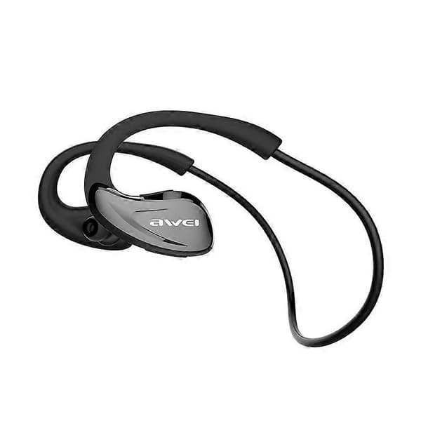 AWEI A880BL vedenpitävät urheilu-Bluetooth CSR4.1-kuulokkeet Black