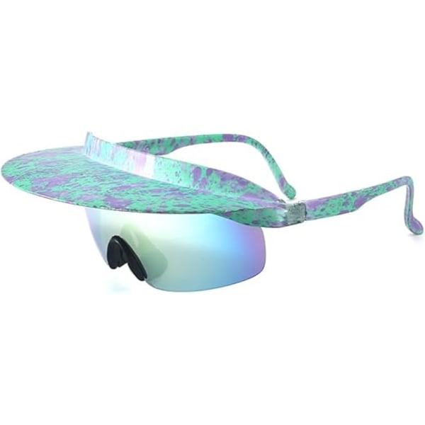 Ellipse Hatt Solbriller Trendy Solbriller UV400 Solbriller UV-blokkerende Menn Kvinner Klassisk Trendy K