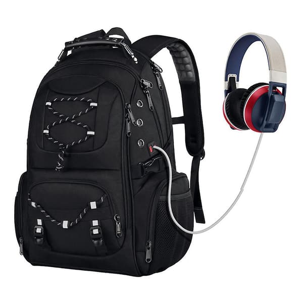 Stor Ryggsekk 17 med USB-port