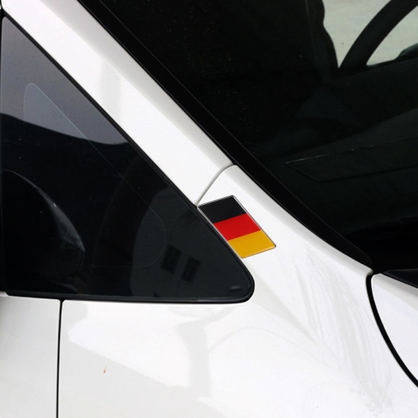Tysk Flag Emblem Badge Sticker Frontgitter Kofanger til bil