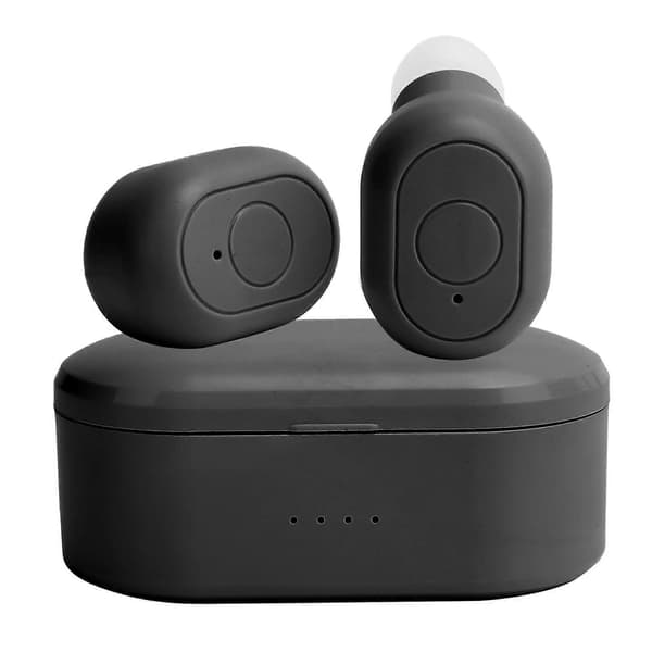 Y80 Trådløst Bluetooth-headset In-Ear Binaural Stereo-headset Bluetooth 5.0-headset (sort) Svart