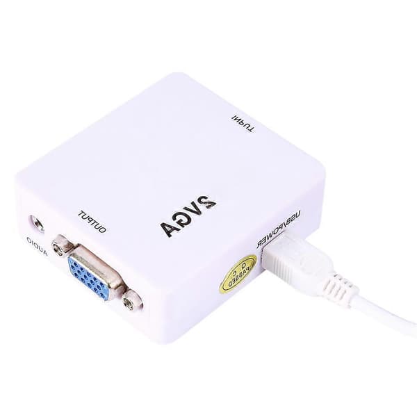 Mini HDMI2VGA-konverter med USB-kabel 1080P-adapterkonverter