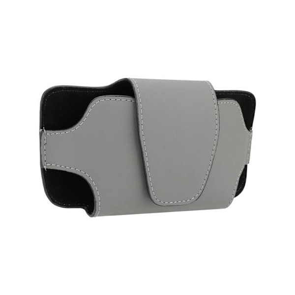 Storage Box, Sunglasses Holder, Leather Storage Case (Grey) Grey
