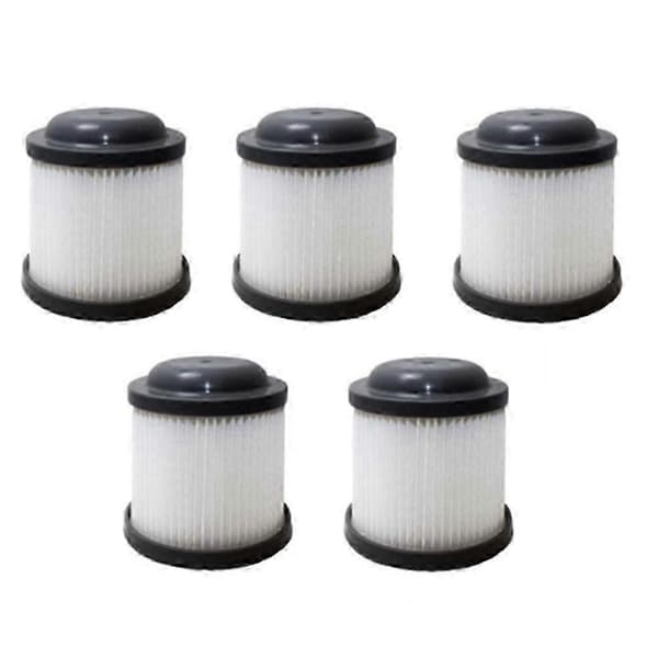 5 stk. Hepa-filter for Black Decker Pvf110 Phv1210 Phv1210p Phv1210b
