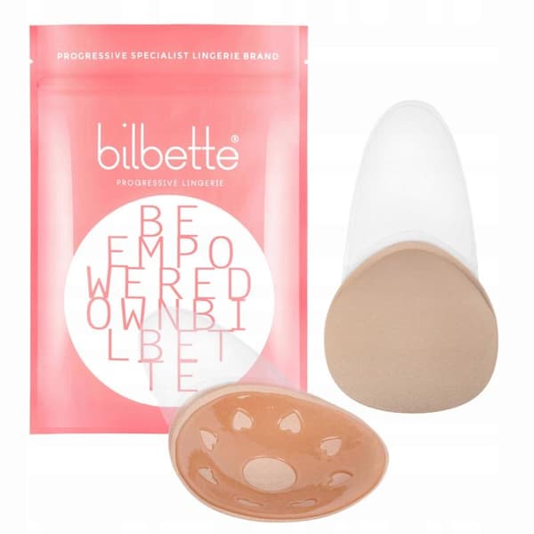 Bilbette Selvklebende BH Beige Bb06 Størrelse S/M