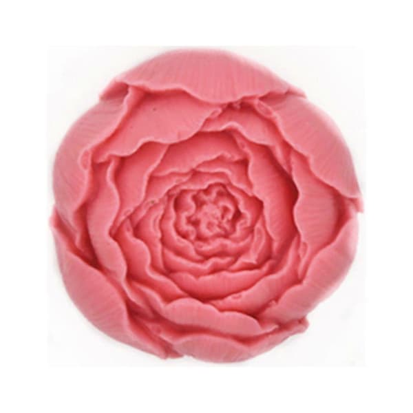 Krystall Epoxy Rose Blomst Silikon Håndform, Rosa Standard