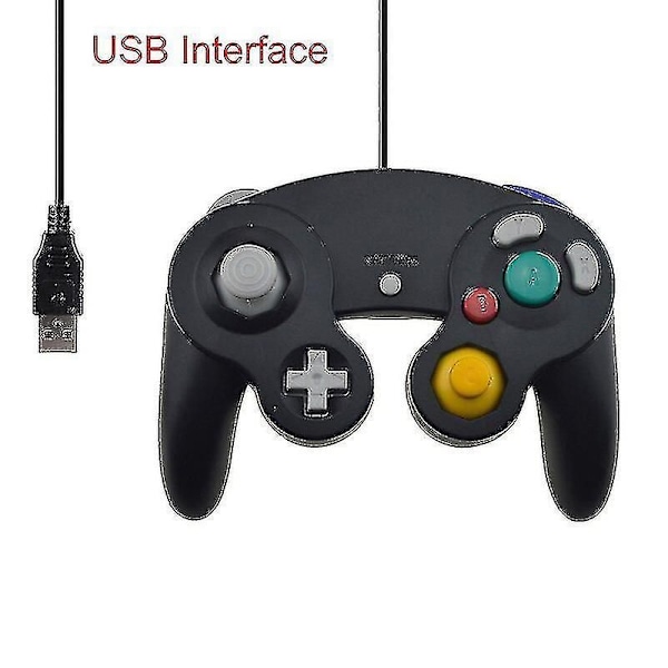 Gamecube Controller USB Kabelforbundet Håndholdt Joystick til Nintend til Ngc Gc Kontrol til Mac Computer PC Gamepad