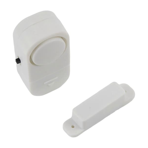 6-pack Window Alarm, Mini Wireless Window Door Burglar Alarm Security System Magnetic Sensor Protection for Home FT