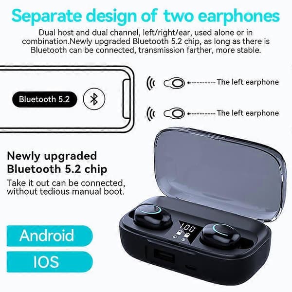 Bluetooth Headset Touch