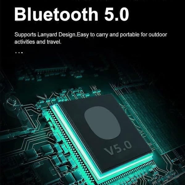 EWA A124 kannettava mini TWS Bluetooth-kaiutin ulkokäyttöön IPX5 vedenpitävä subwoofer Silver