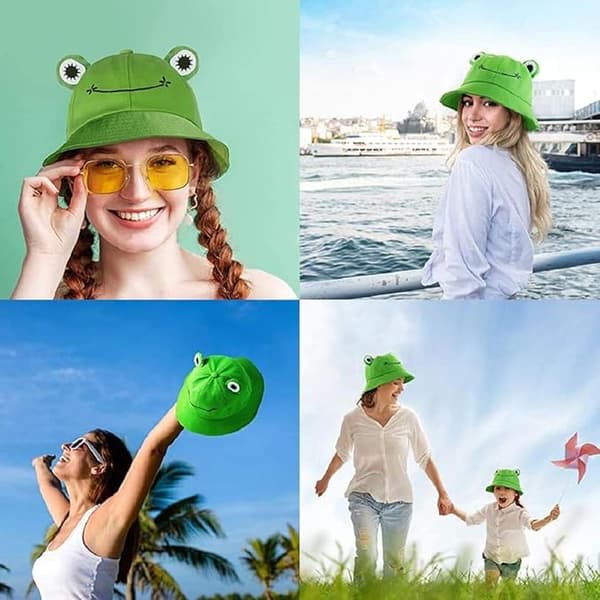 Groda Bob Hat til Voksne, Groda Bob Voksenhat, Fiskerhat, Bomuldshat