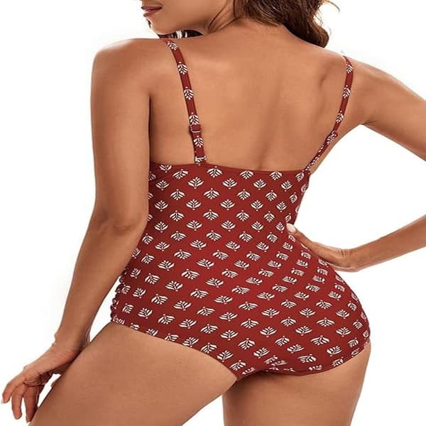 Monokini til kvinder, mavekontrol, slankende badedragt, plus size, mavekontrol