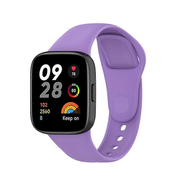 21,5 mm klockarmband för Redmi Watch3 Silikon Sportklocka Armband Blue