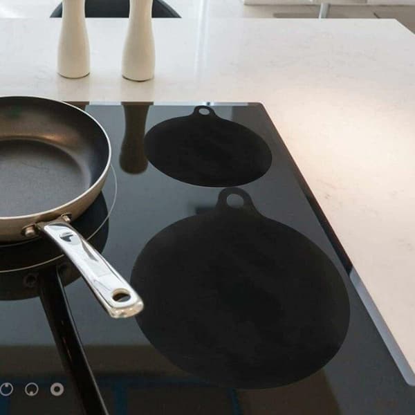 Elektrisk induktionshällsskyddsmatta, 4-pack, halkfri matta, silikonspis