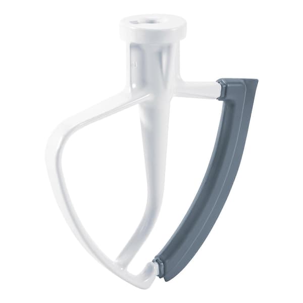 Flex Edge Piskeris til KitchenAid Mixer 4.5-5 QT Tilt-Head Stand Mixer Tilbehør, Mixer Paddle Tilbehør White