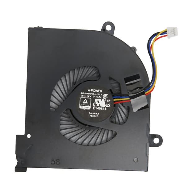 CPU GPU kylfläkt 4 stift bra värmeavledning bärbar kylfläkt för MSI Gs65 MS 16Q2 för 16q2 Cpu Cw för 16q2 Gpu Cw CPU