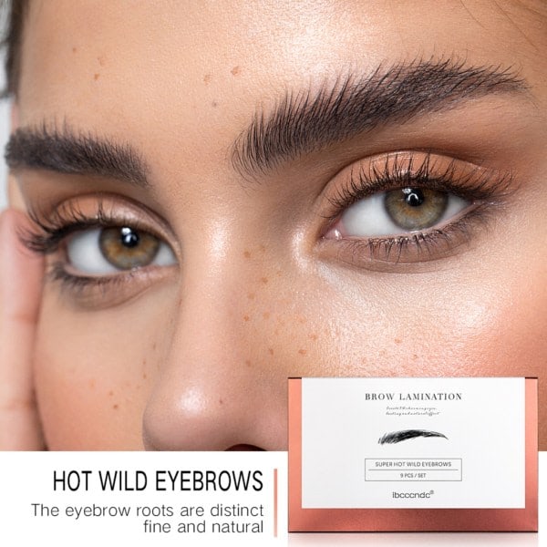 Brow Lamination Kit Professionell ögonbrynslamineringskit Omedelbar DIY Eye Brow Lift Kit för fylligare, tjockare, vackra ögonbryn