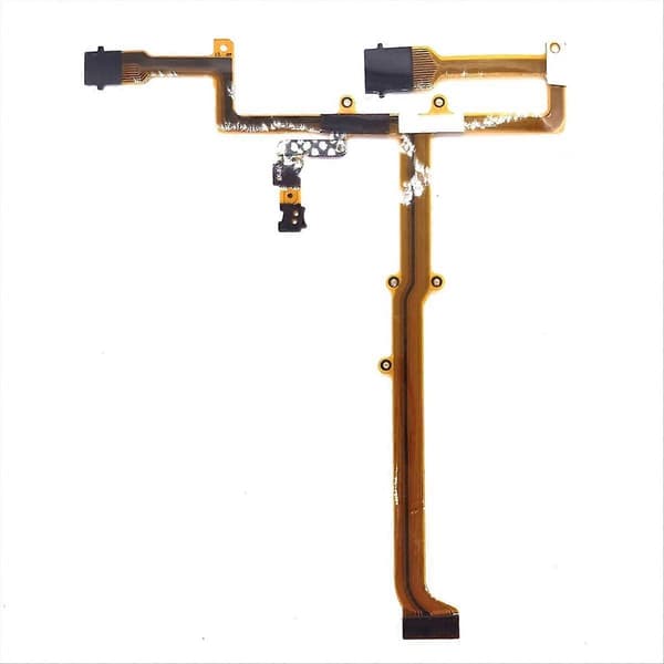 LCD Flex Display Kabel Skærm FPC Erstatning til Panasonic HDC-SD40, HDC-TM40, HDC-SD60 Kameraer - E Yellow