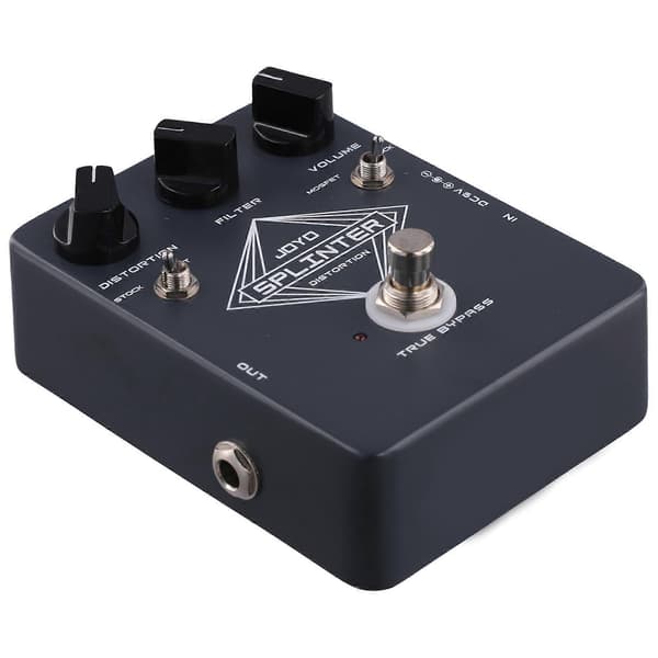 JOYO JF-21 Splinter Classic Distortion -kitarapedaali, Fuzz & Distortion -efektipedaali DISTORTION/FILTER/VOLUME-säätimillä