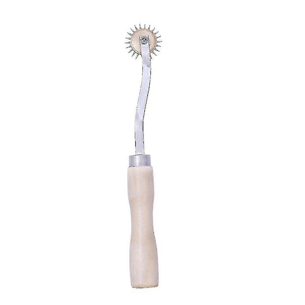 Marking Wheel Serrated Pattern Marking Wheel Perforator Pounce Wheel Leather Perforating Tool For Sewing 1pc