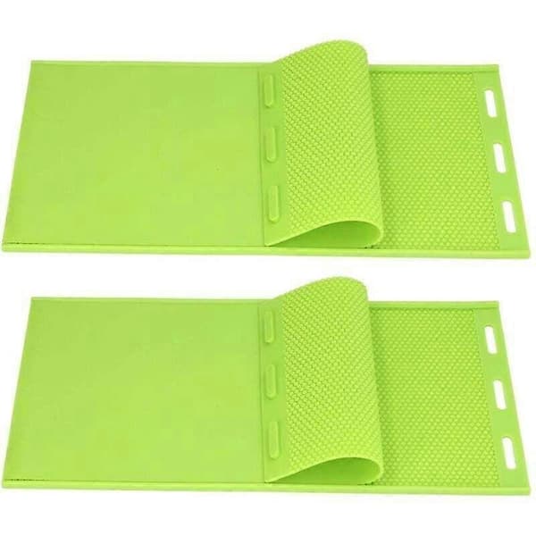 Bivoksplateform 2 stk 5,4 mm silikon bivoksplateform Bivoksfundamentpresseform Birøktutstyr