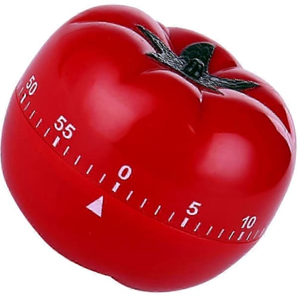 Køkken Madlavning Timer Tegneserie Køkken Timer Tomat Form Timer Bage Tid Påmindelse 6.3x4.5cm