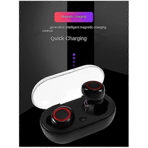 Nytt Bluetooth-headset Y10 Binauralt Bluetooth-headset Y30 Bluetooth-headset med laddningsfack