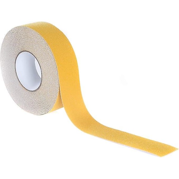 [10Mx5cm] Antislip tape, sterk antislip tape, egnet for innendørs og utendørs bruk, sikrer sikkerhet på jobb og hjemme. Sikkerhetstape, ye