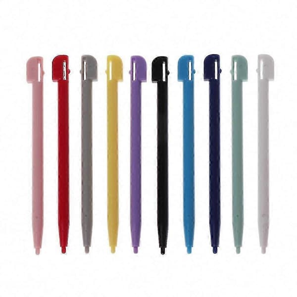 Touch Screen Stylus Pen 10 stk. til NDSL 3DS XL DS Lite NDS DS Svart