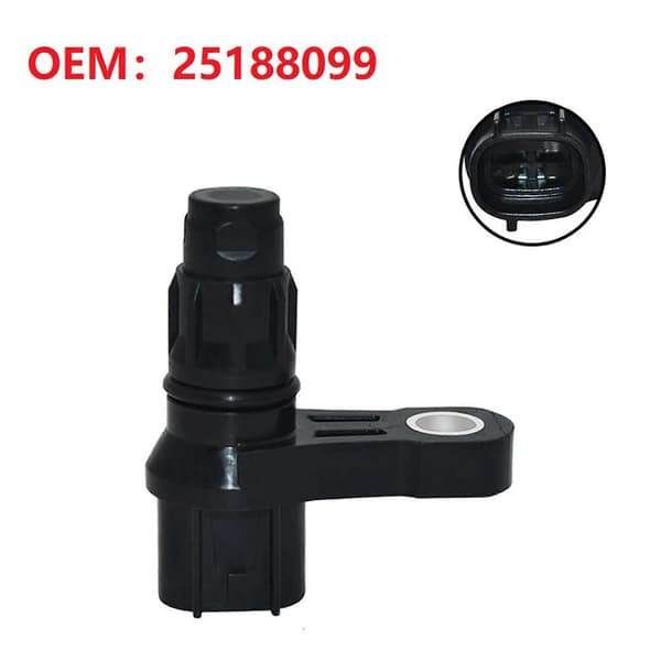 2X transmissionshastighedssensor 25188099 kompatibel med Chevrolet Spark 2013 biltilbehør bildele Black