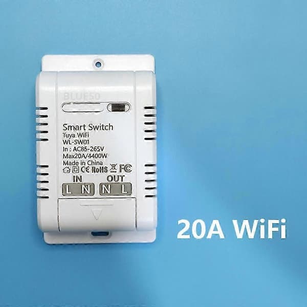 Tuya Smart WiFi Tørkontakt Switch Modul 10A Hjem Universal DIY Afbryder Relæ Arbejder med Smart Life